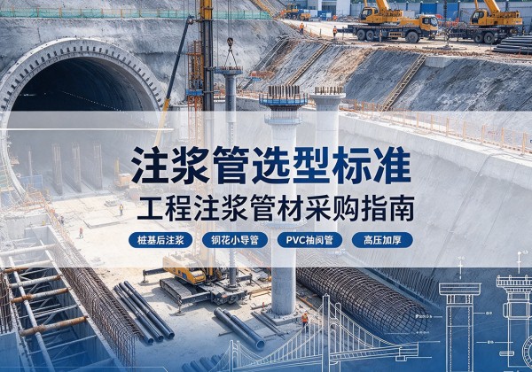 龙州注浆管选型标准